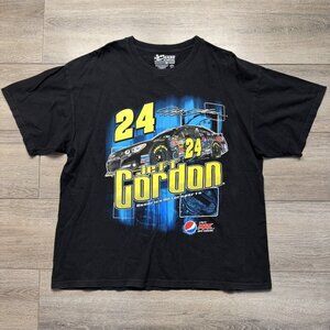 Jeff Gordon Pepsi Max Nascar Graphic Tee Double Print XL Shirt Chase Authentics